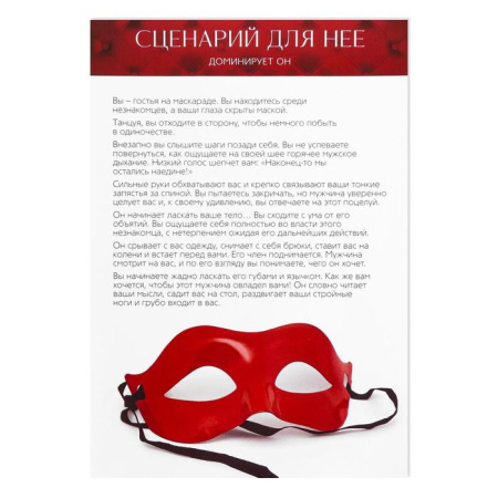 Игра для двоих «Во власти страсти. Пробуди свою страсть» 5 в 1 (70 карт, плётка, перо, лента, 2 листа со сценариями)